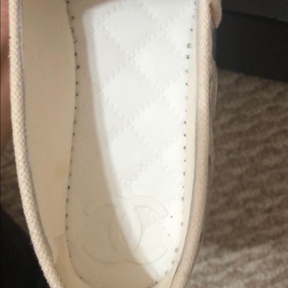 Chanel tweed crystal cruise tweed espadrilles - Picture 4 of 5